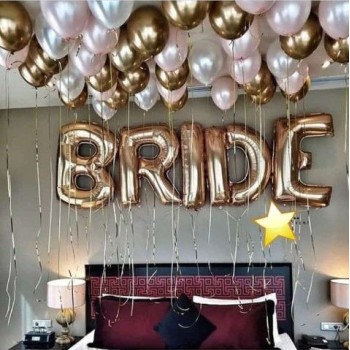 Μπαλόνια BRIDE για στολισμό δωματίου